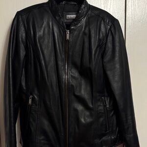Danier Black Leather Jacket
